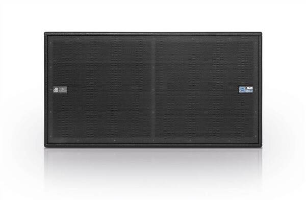 ACTIVE 2X18" SUBWOOFER WITH HORNLOADED REFLEXTUNNEL, 3000 W/RMS, 2X18" WOOFER, 141 DB SPL